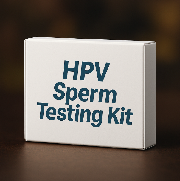 HPV Sperm Testing Kit mockup