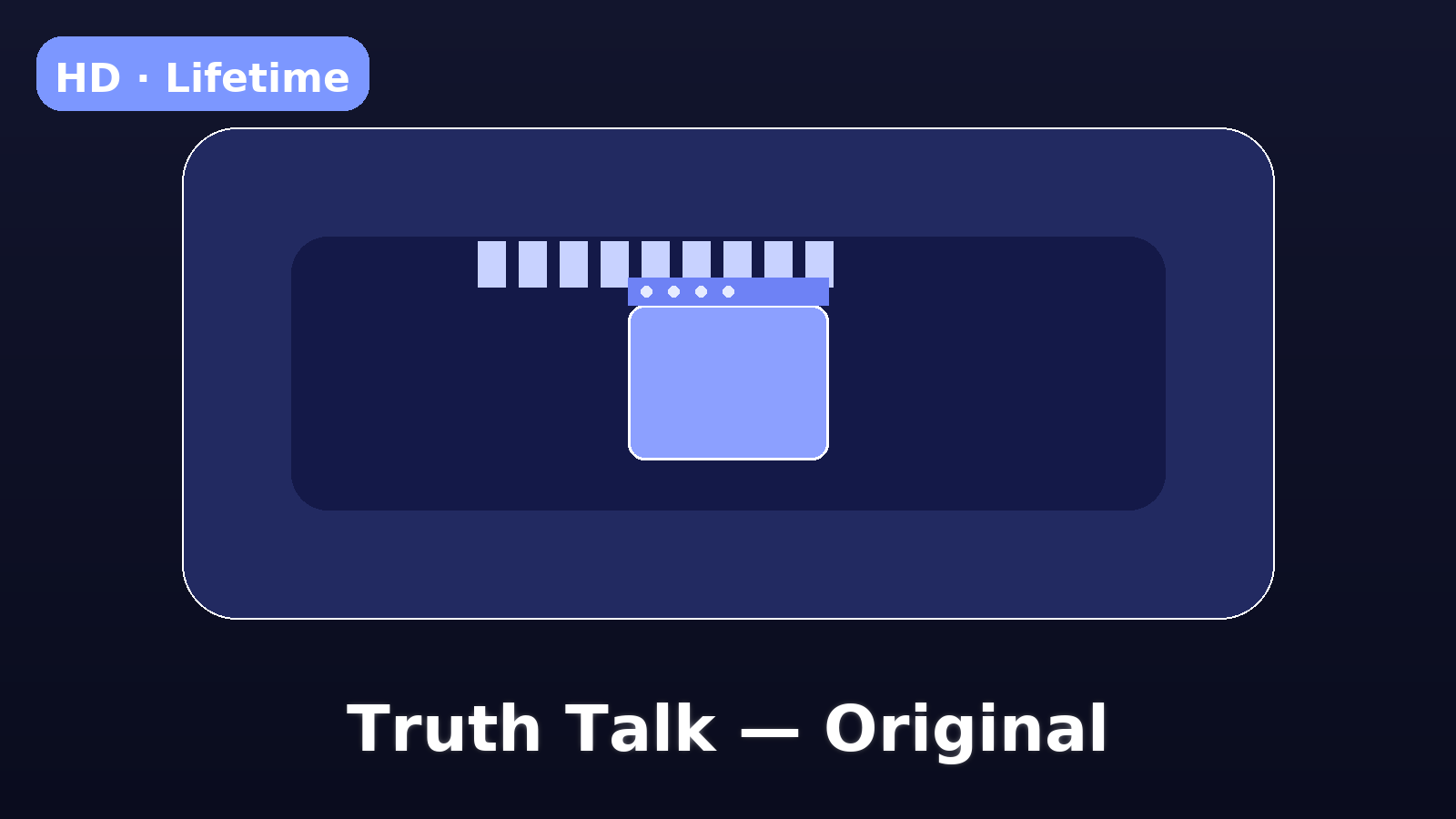 Truth Talk — Original (video)