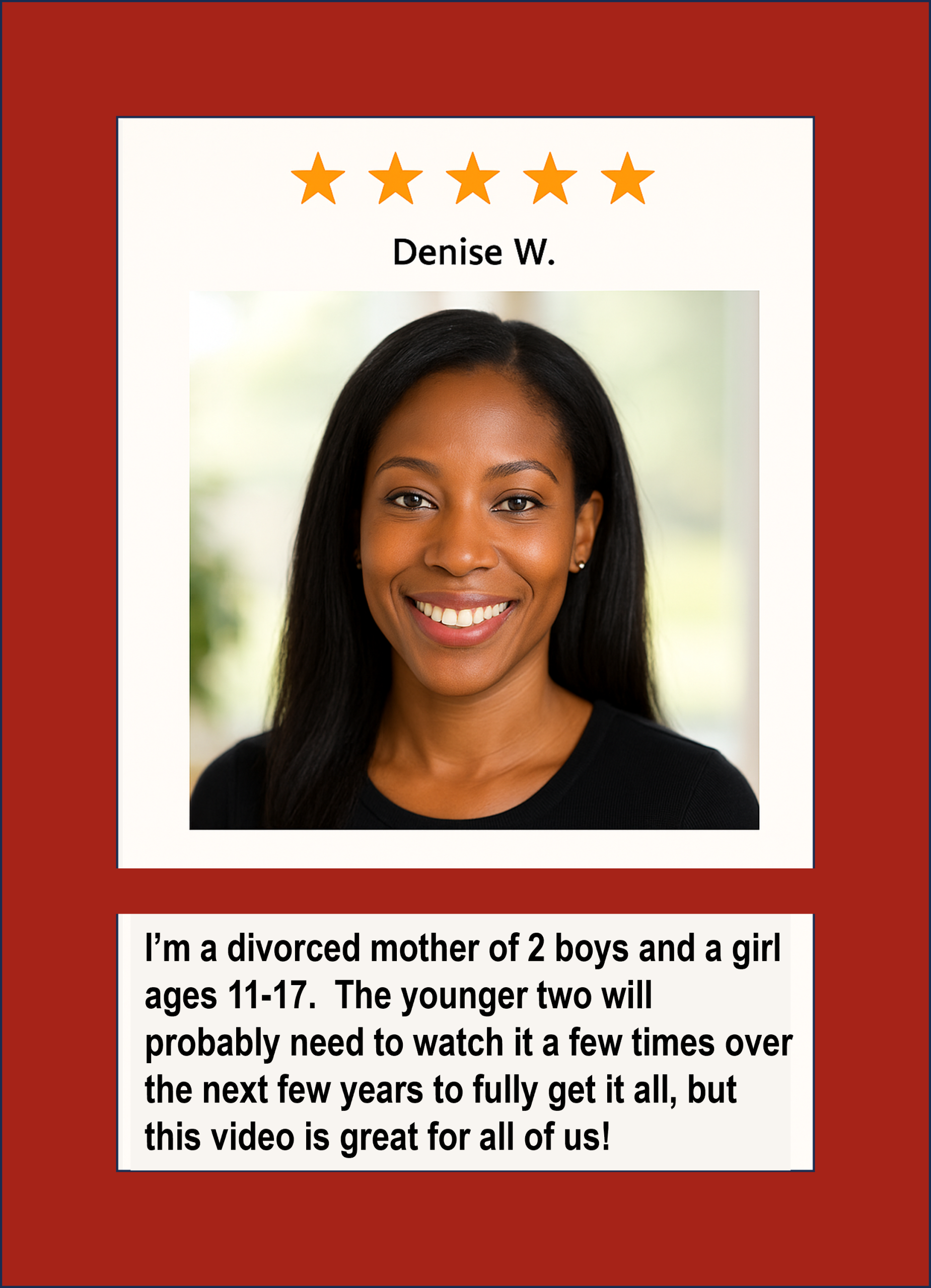 Denise W Testimony