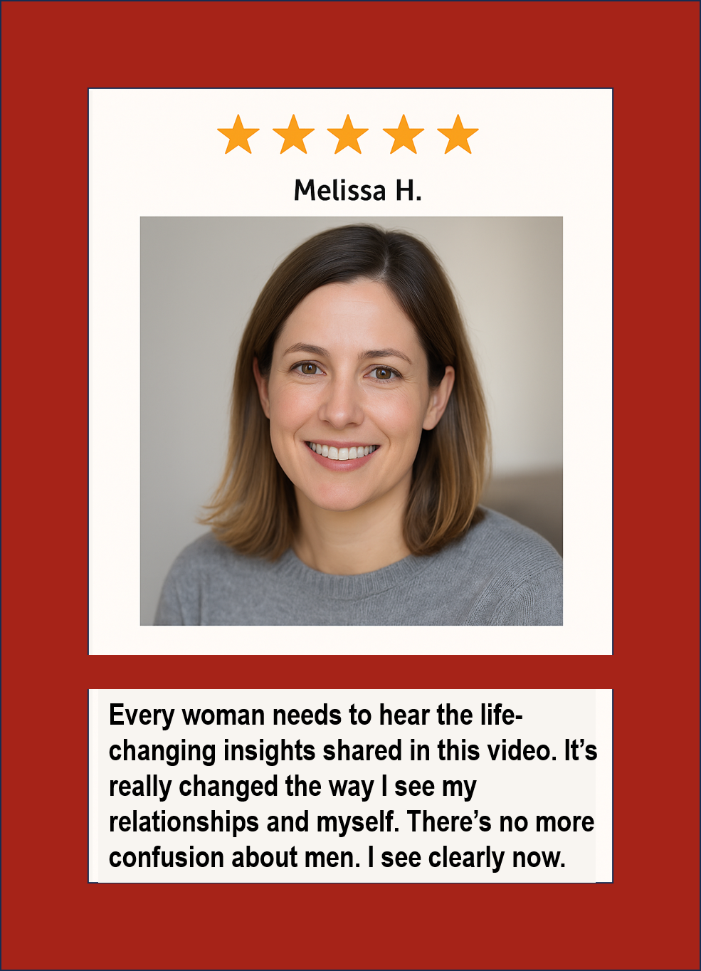 Melissa H. Testimonial